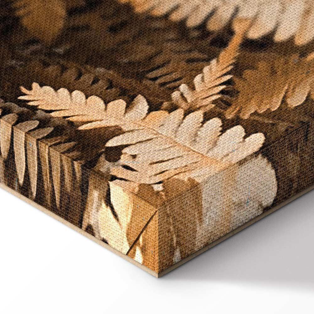 Leinwandbild - Mysterious Fern (1 Part) Vertical