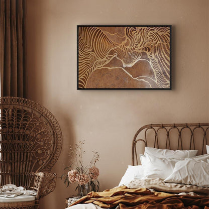 Leinwandbild - Labyrinth of Nature (1 Part) Wide