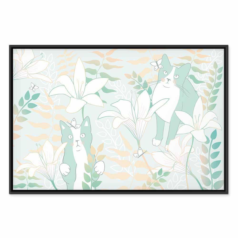 Leinwandbild - Cat Matters (1 Part) Wide - Third Variant