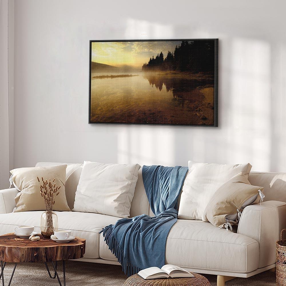 Leinwandbild - Autumn Evening (1 Part) Wide