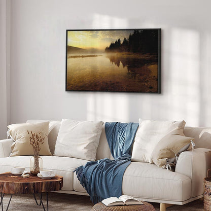 Leinwandbild - Autumn Evening (1 Part) Wide