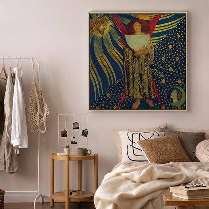 Leinwandbild - Dante Gabriel Rossetti – Dantis Amor