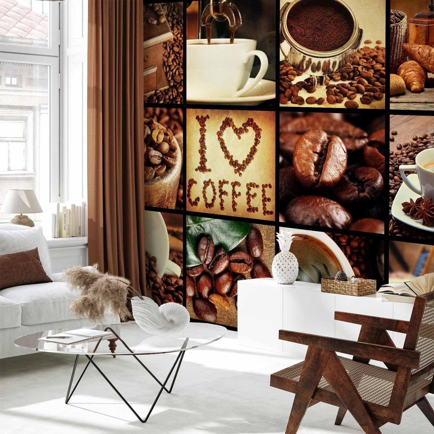 Fototapete - Coffee - Collage