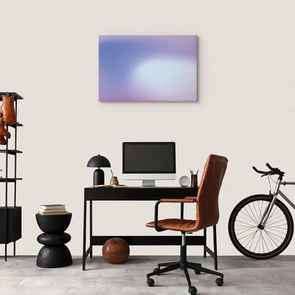 Leinwandbild - Heather Mist - Delicate Gradient Comprising Various Shades of Violet