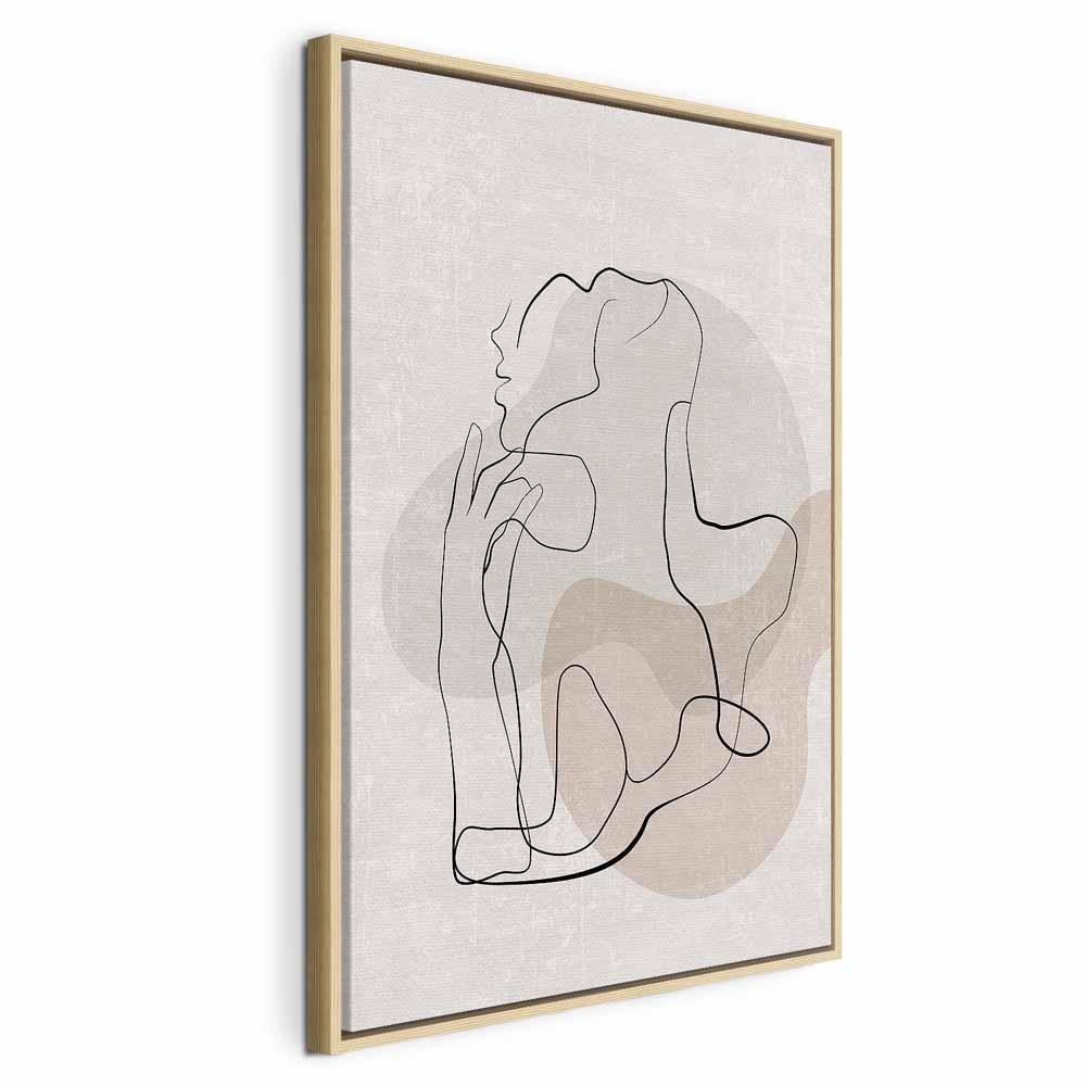 Leinwandbild - French Chic (1 Part) Vertical