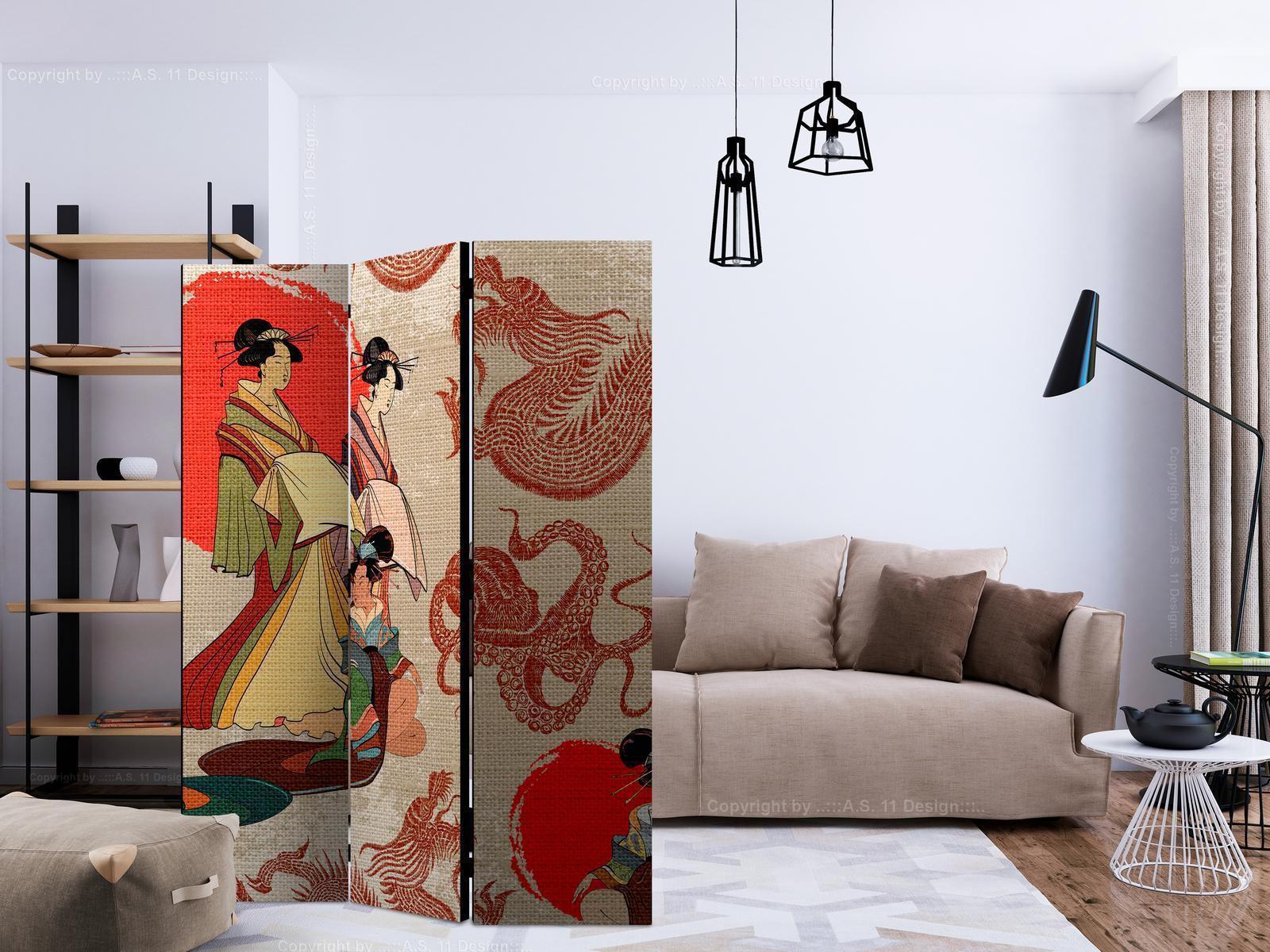 Paravent - Geishas Artgeist