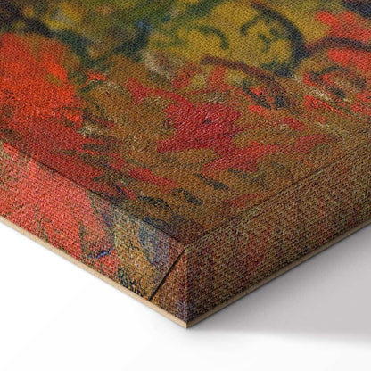 Leinwandbild - Vincent van Gogh – The Red Vineyard