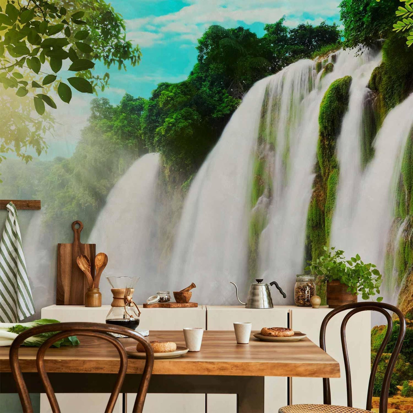 Fototapete Wasserfall – Natur pur für Ihr Zuhause