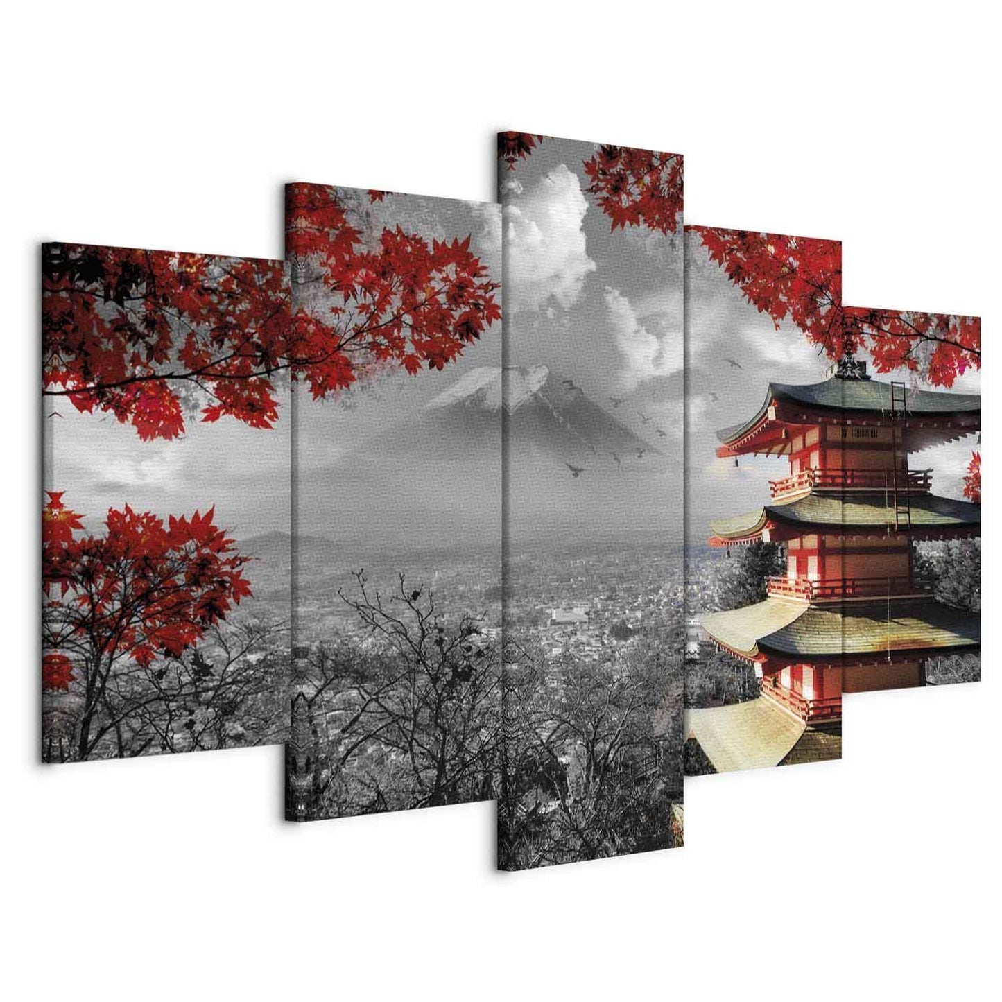 Leinwandbild - Adventure (5 Parts) Wide Artgeist