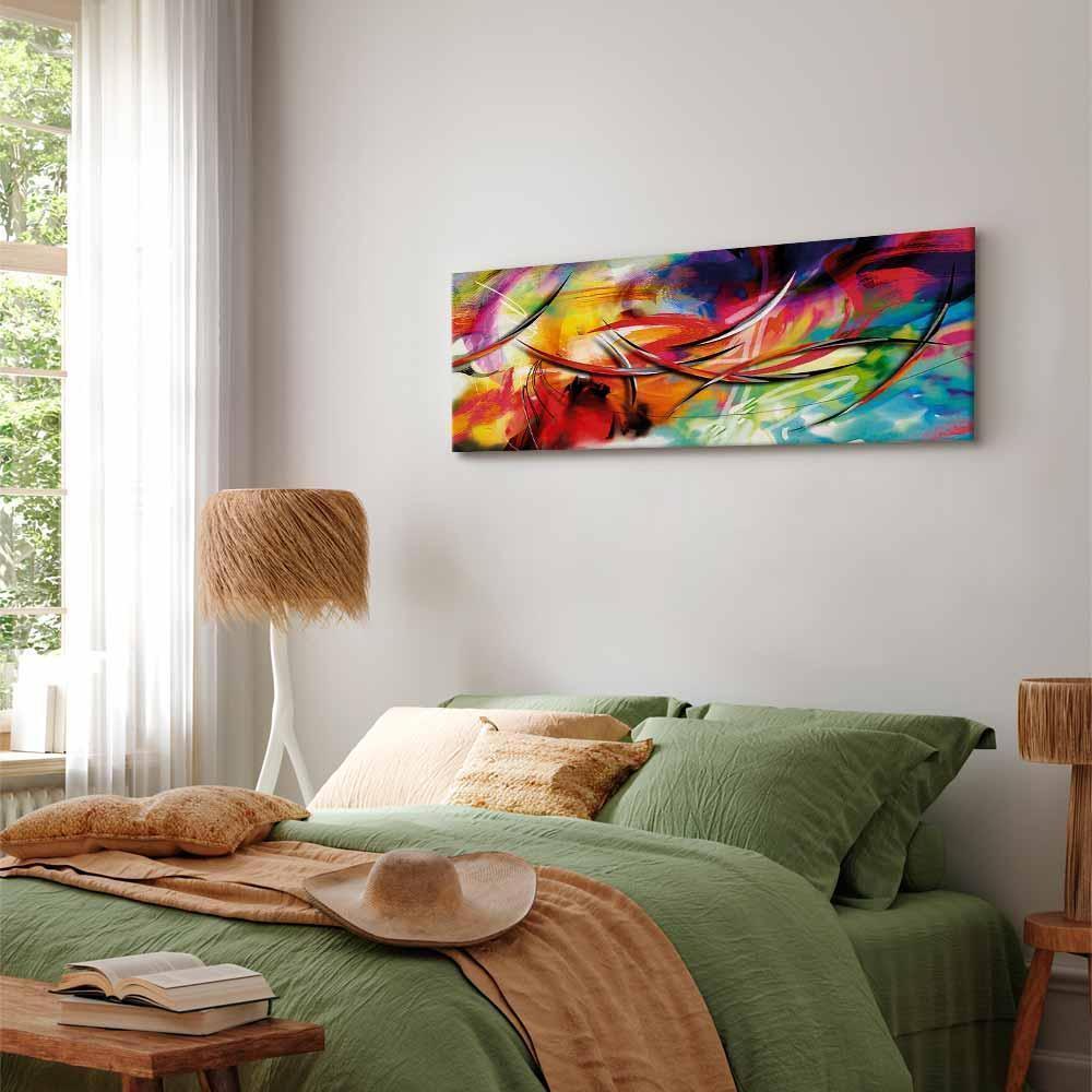 Leinwandbild - Dance of the rainbow