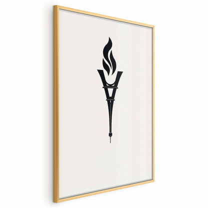 Poster - Torch Shaped Like the Eiffel Tower