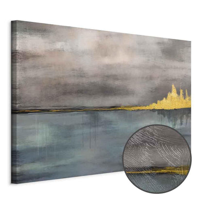 Leinwandbild - Golden City (1 Part) Wide