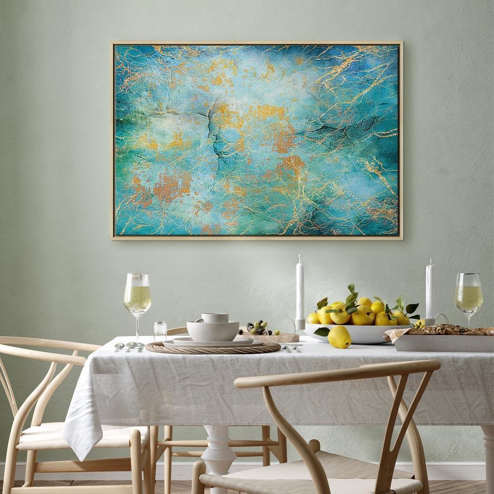 Leinwandbild - Emerald Ocean (1 Part) Wide