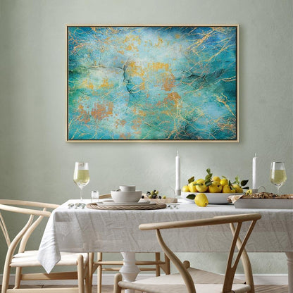 Leinwandbild - Emerald Ocean (1 Part) Wide