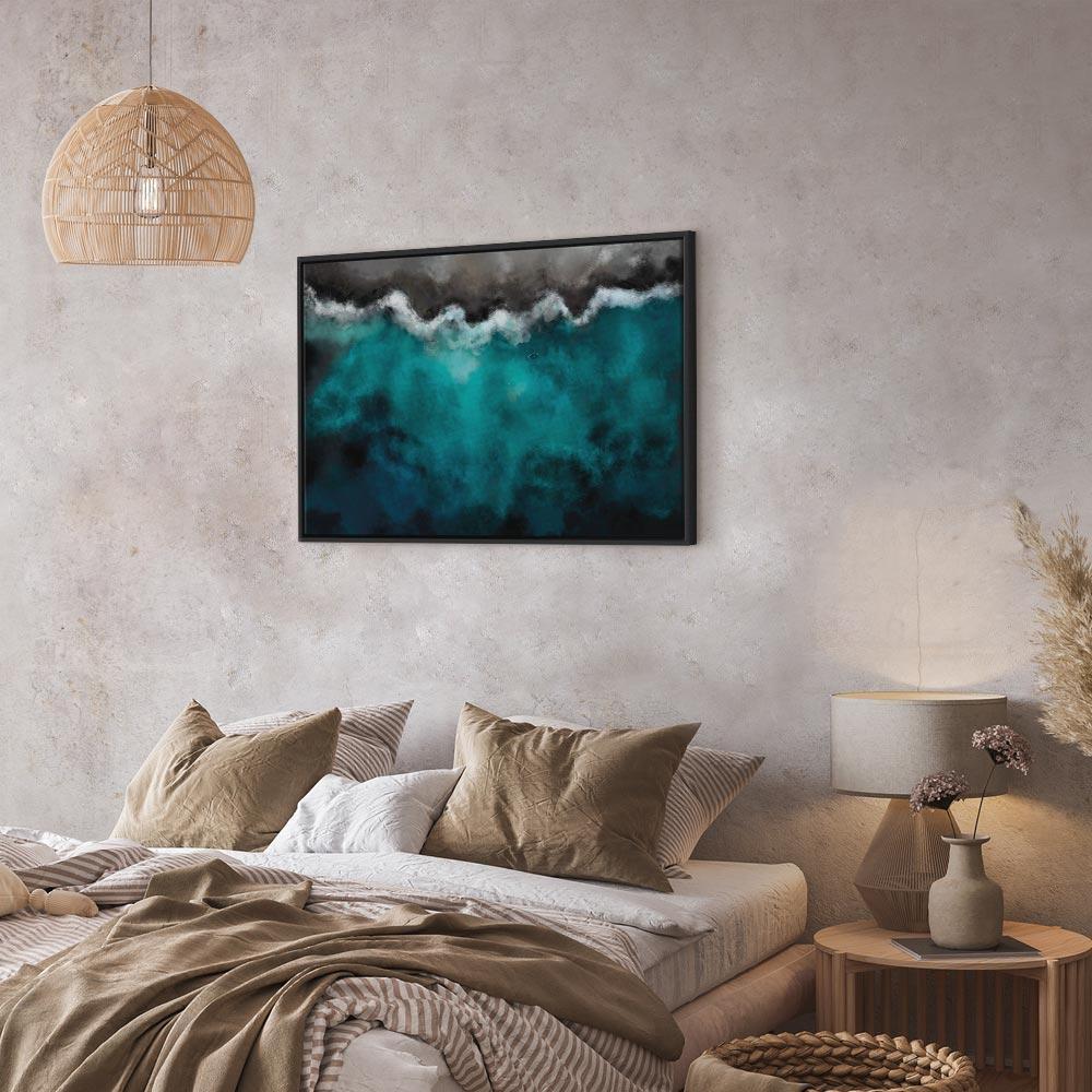 Leinwandbild - Blue Lagoon (1 Part) Wide