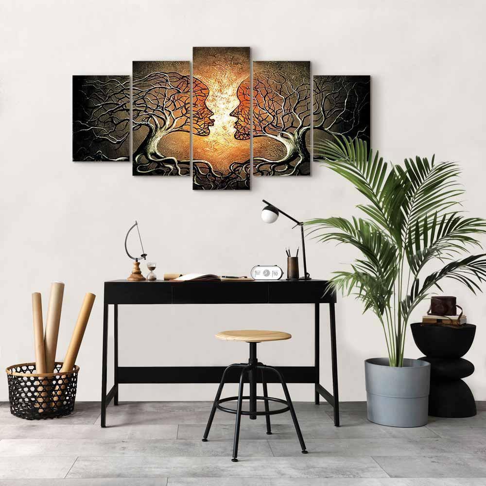 Leinwandbild - Love Entanglement