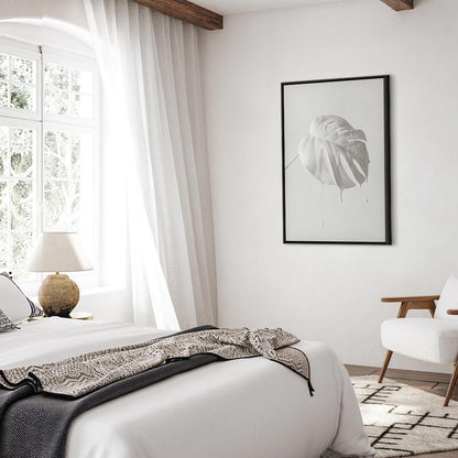 Leinwandbild - Bright Monstera (1 Part) Vertical