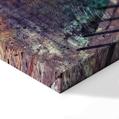 Leinwandbild - Honey Abstraction (1 Part) Vertical