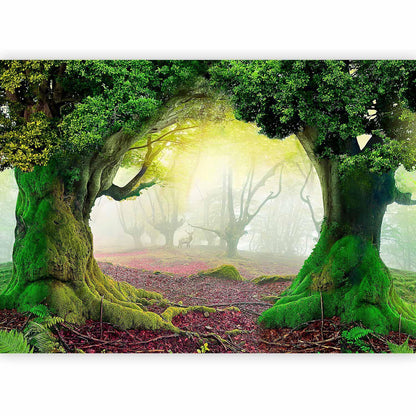 Fototapete „Verzauberter Wald“ – Magie & Natur für Ihr Zuhause