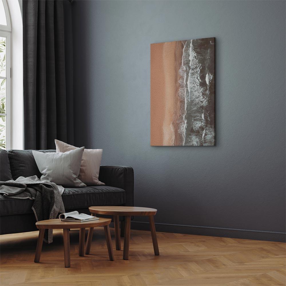 Leinwandbild - Shore Line (1 Part) Vertical