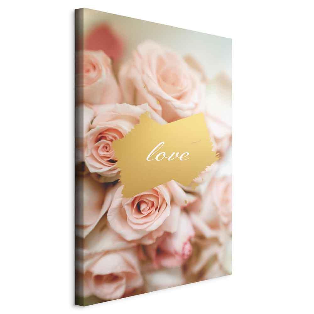 Leinwandbild - One Feeling (1 Part) Vertical