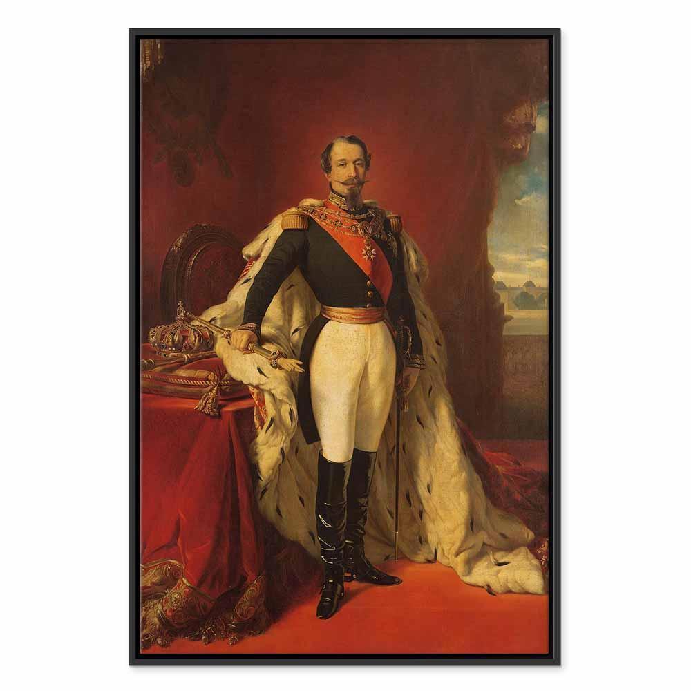Leinwandbild - Franz Xaver Winterhalter – Portrait of Napoleon III