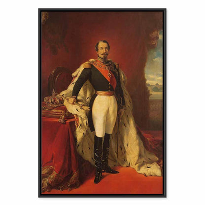 Leinwandbild - Franz Xaver Winterhalter – Portrait of Napoleon III