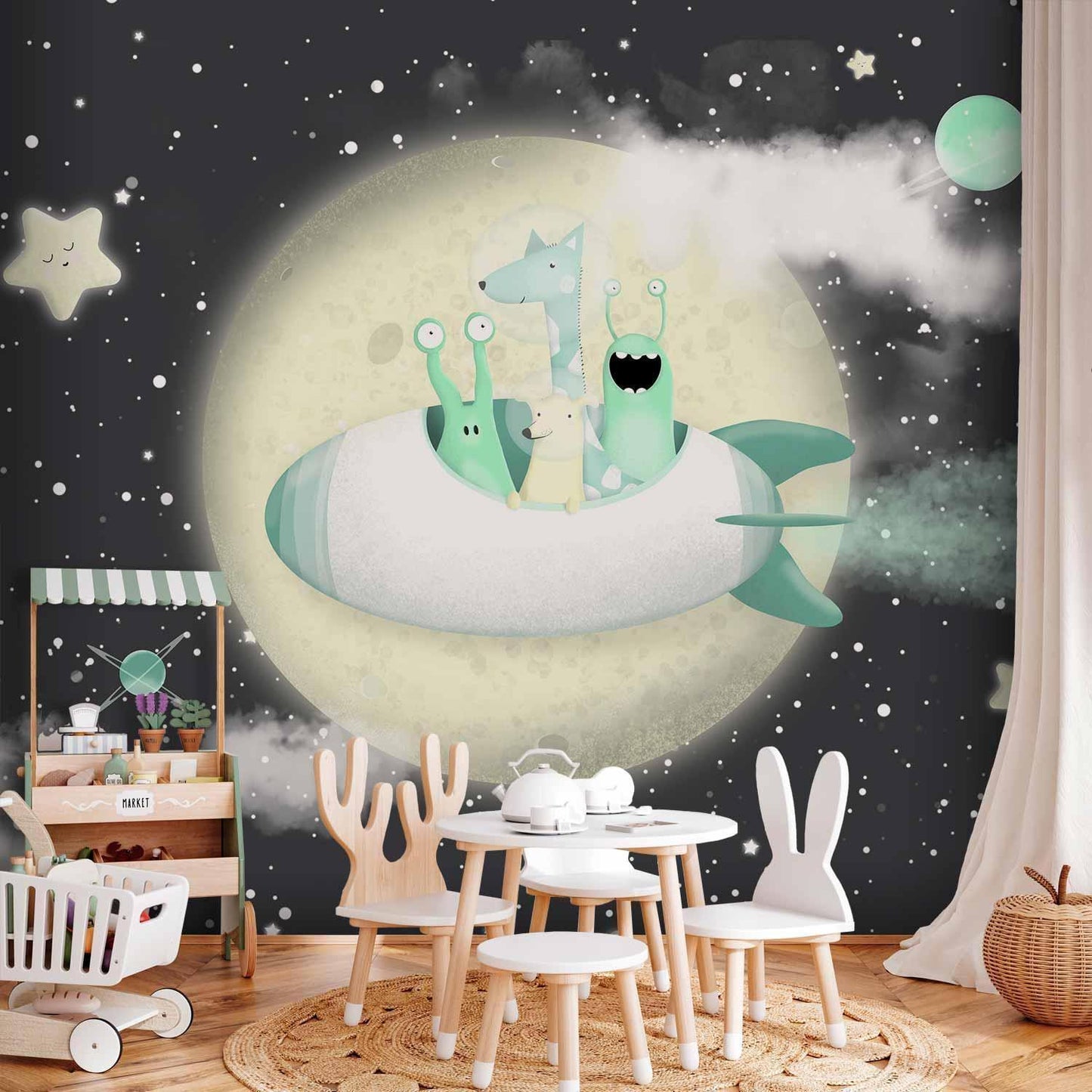 Fototapete - Space Adventure - First Variant Artgeist