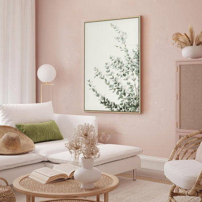 Leinwandbild - Eucalyptus Parvifolia (1 Part) Vertical