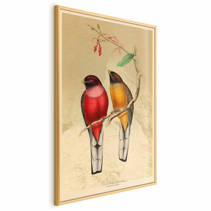 Poster - Birds on a Branch