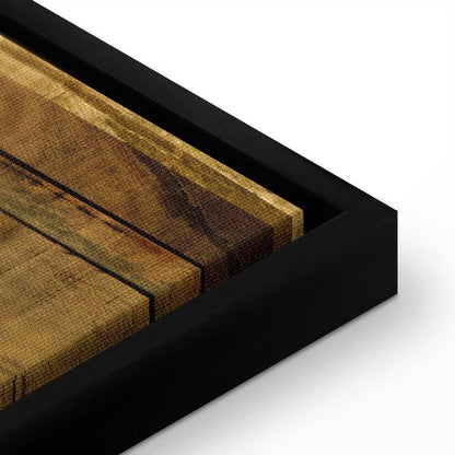 Leinwandbild - Golden Chocolate (1 Part) Vertical