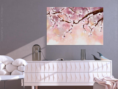 Leinwandbild - Cherry Blossoms (1 Part) Wide Artgeist