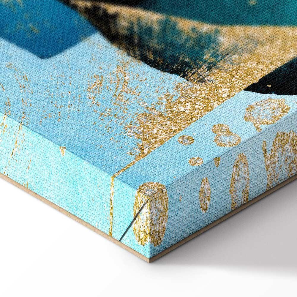 Leinwandbild - Ocean Kaleidoscope (1 Part) Vertical