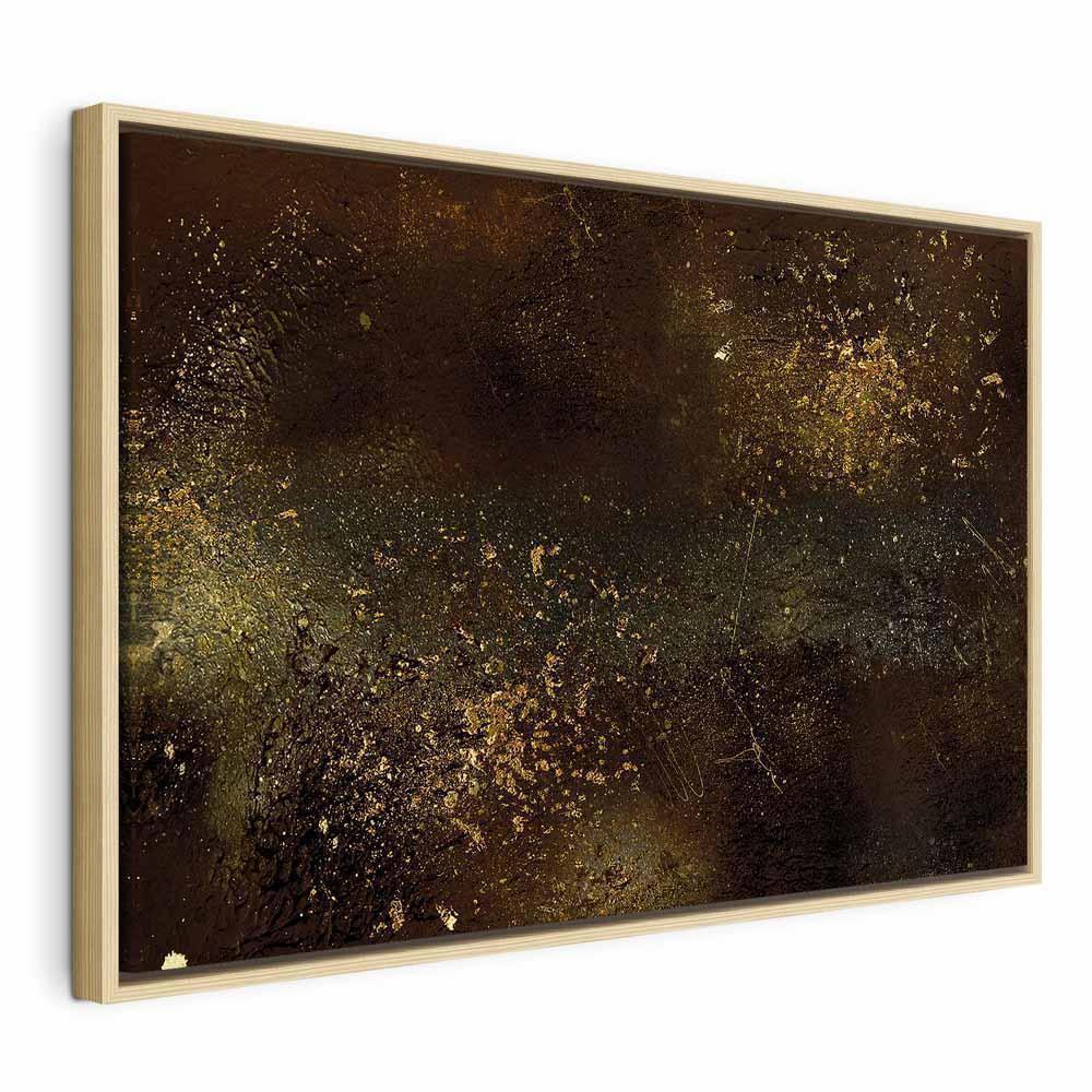 Leinwandbild - Golden Constellation (1 Part) Wide