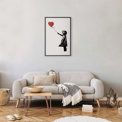 Poster - Banksy: Girl with a Balloon Artgeist