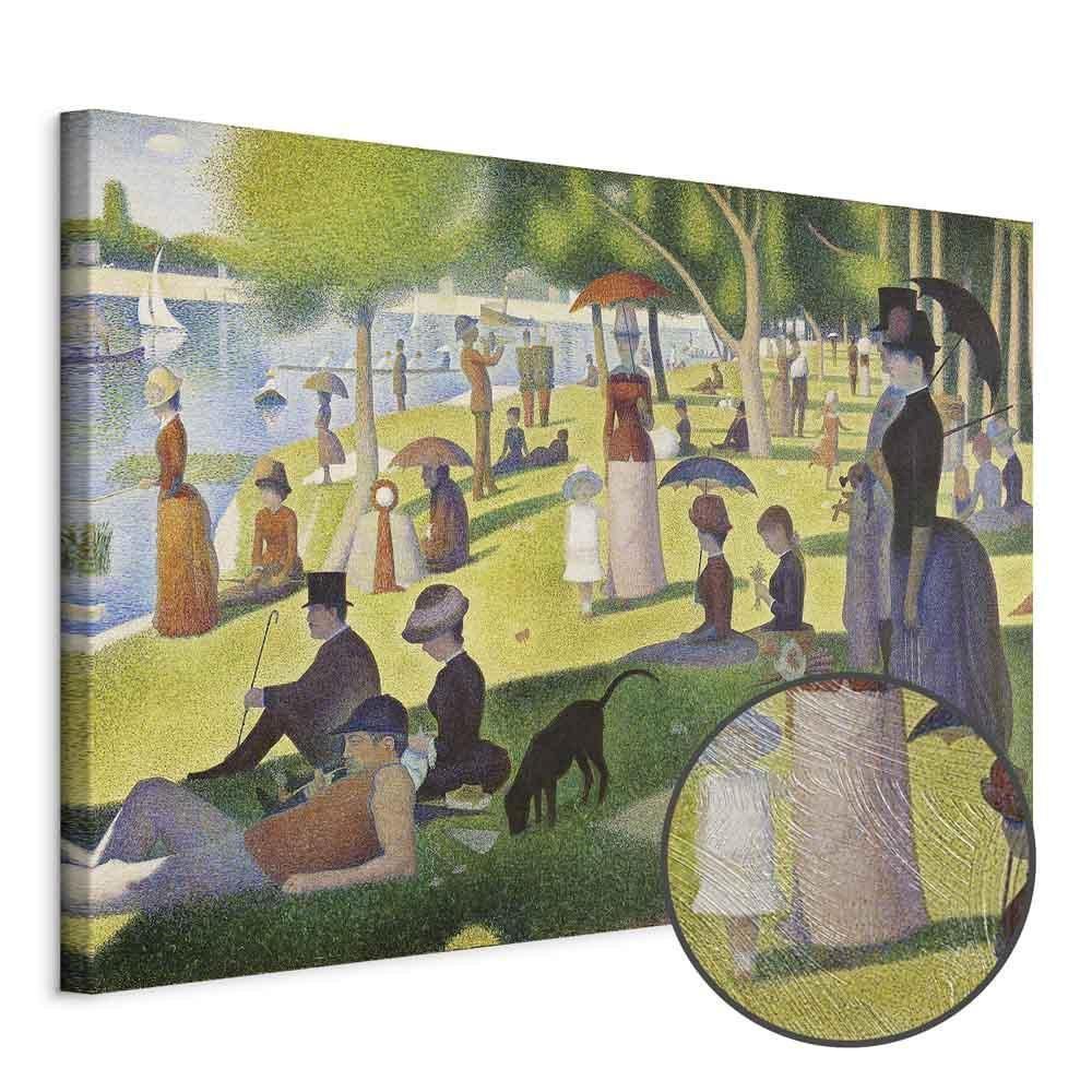 Leinwandbild - Georges Seurat – Sunday Afternoon on the Island of La Grande Jatte