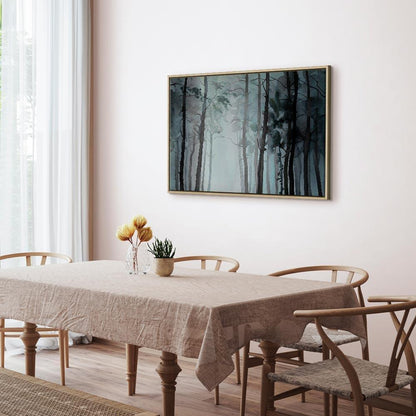 Leinwandbild - Hazy Forest (1 Part) Wide