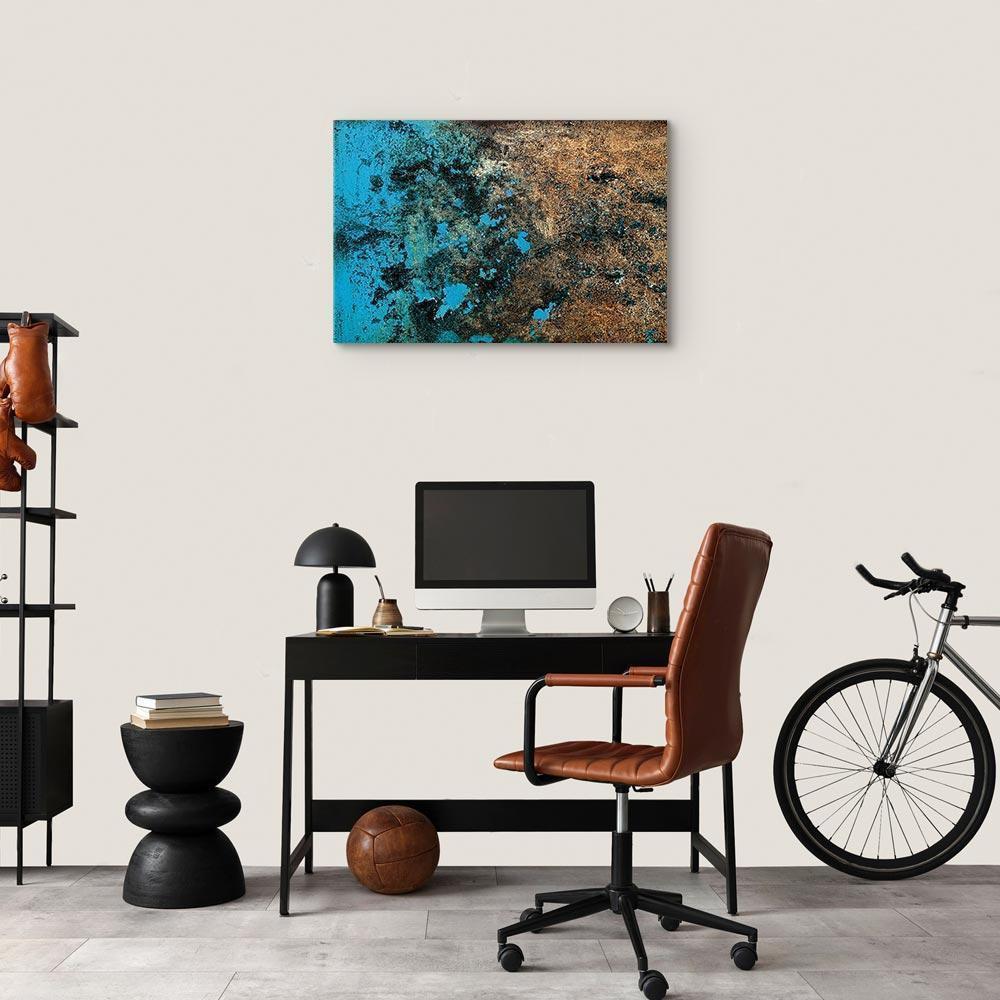 Leinwandbild - Azure Archipelago (1 Part) Wide