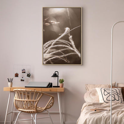 Leinwandbild - Fluffy Grass (1 Part) Vertical