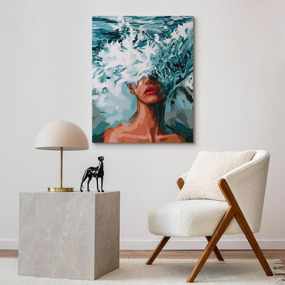 Malen nach Zahlen - Queen of the ocean