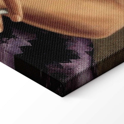 Leinwandbild - Frida Kahlo – Me and My Parrots