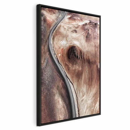 Leinwandbild - Mountain Serpentine (1 Part) Vertical