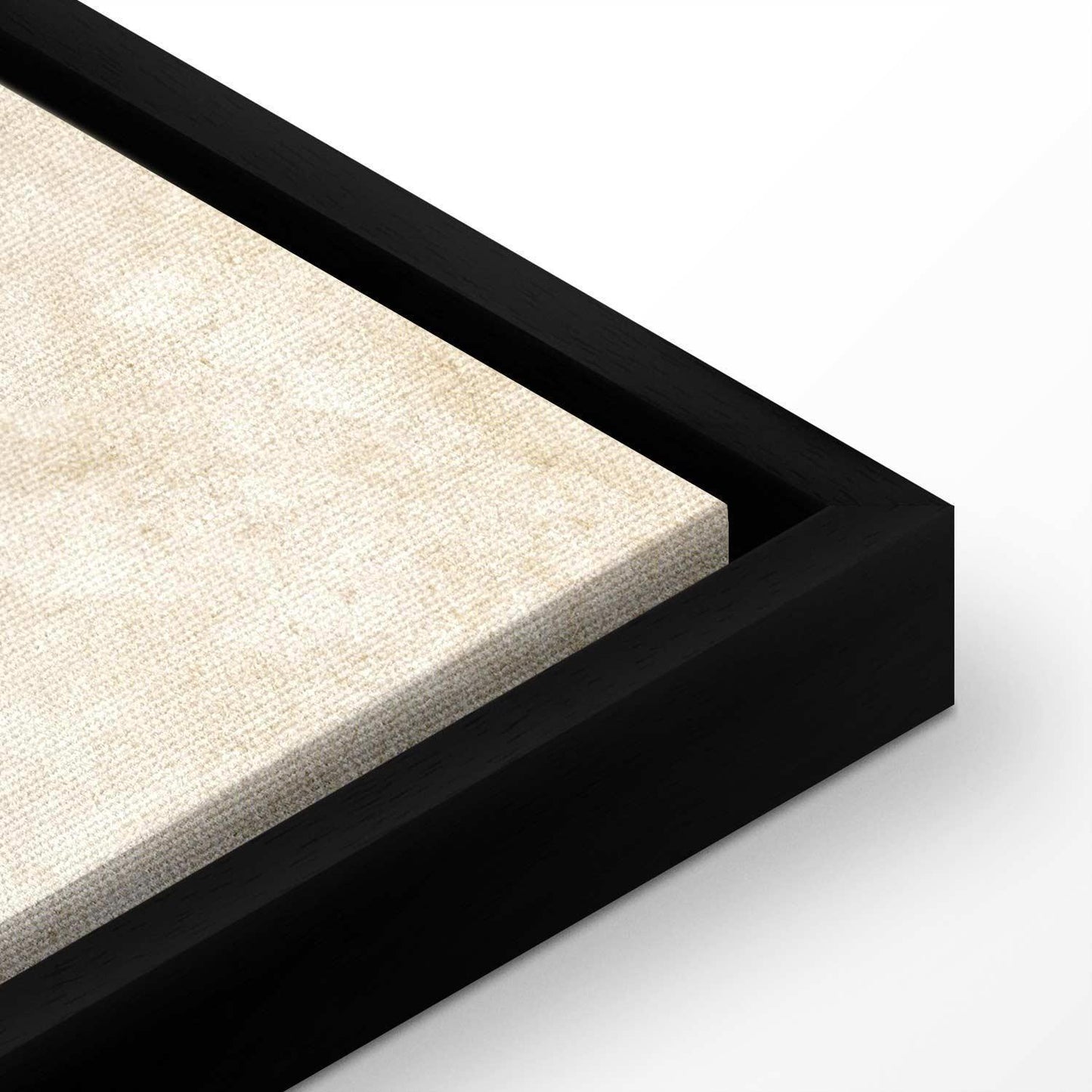 Leinwandbild - Rainbow and Sun Above - Birds in Subdued Colors Flying Among Clouds Above a Rainbow and Various Plants on a Light Background