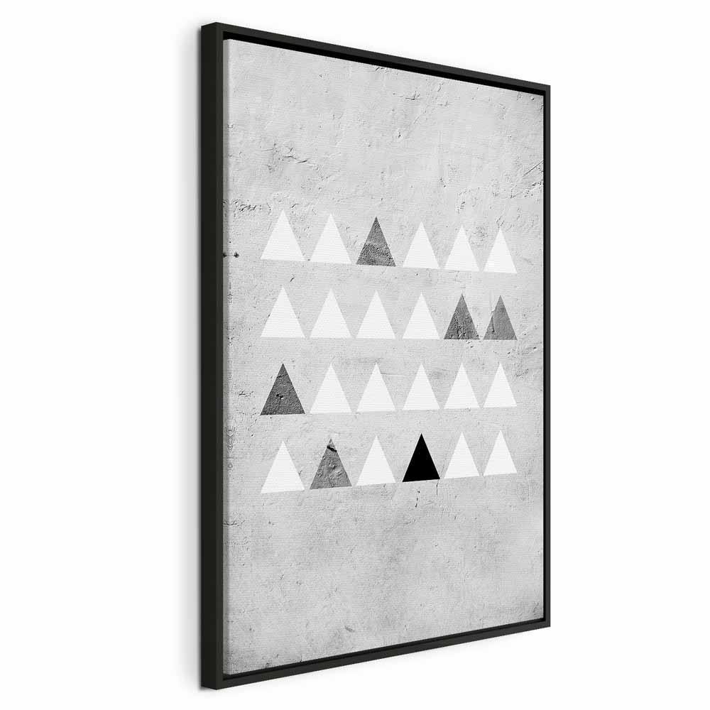 Leinwandbild - Grey Forest (1 Part) Vertical