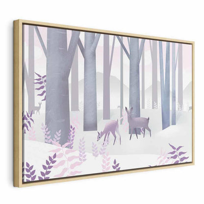 Leinwandbild - Fairy-Tale Forest (1 Part) Vertical - Second Variant