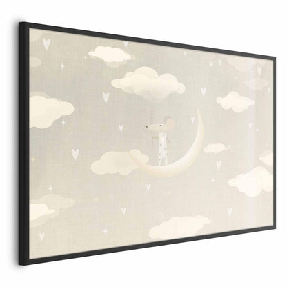 Poster - Mouse on the Moon Artgeist