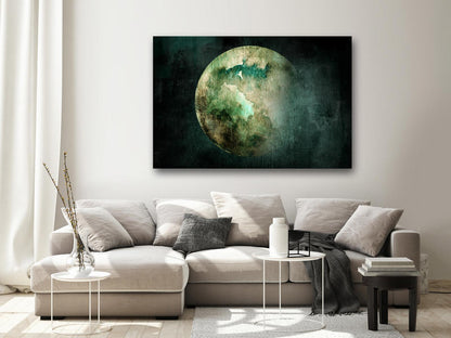 Leinwandbild - Green Pangea (1 Part) Wide Artgeist