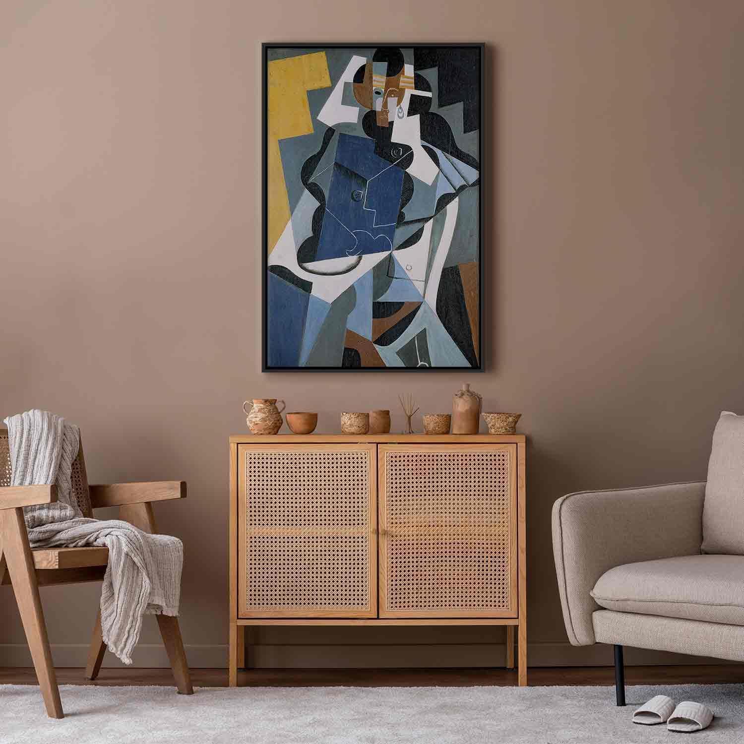 Leinwandbild - Figure of a Woman (Juan Gris) Artgeist