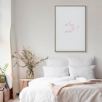 Leinwandbild - Why Not? (1 Part) Vertical