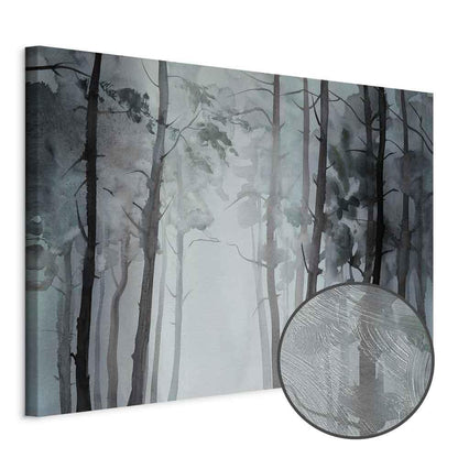 Leinwandbild - Hazy Forest (1 Part) Wide